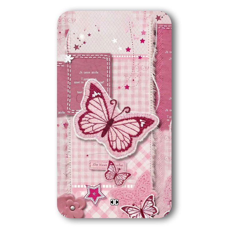 Pink Butterfly Case – Premium PrintShield Mobile Cover