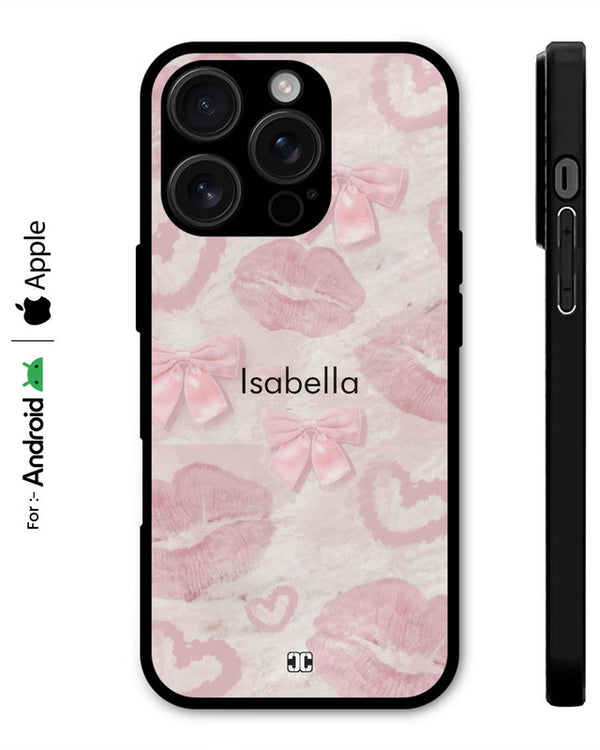 Pink Floral RIbbons Case – Premium PrintShield Mobile Cover