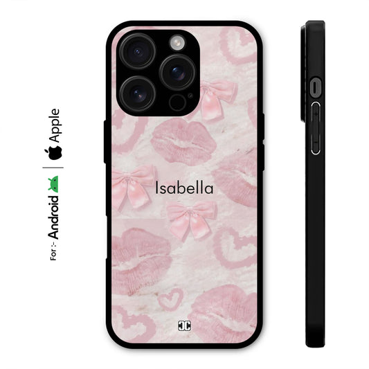 Pink Floral RIbbons Case – Premium PrintShield Mobile Cover