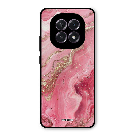 Pink Glitter Oppo F29 Mobile Back Cover - Aesthetic PrintShield Case