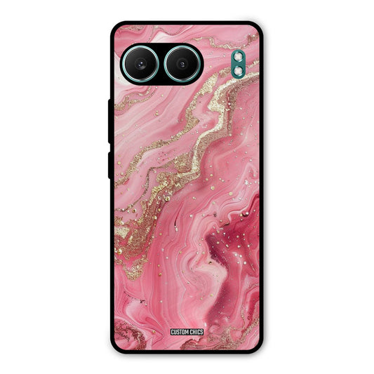 Pink Glitter OnePlus Nord 4 Mobile Back Cover - Aesthetic PrintShield Case