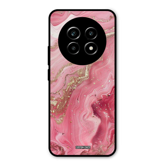 Pink Glitter Realme 13 Pro Mobile Back Cover - Aesthetic PrintShield Case