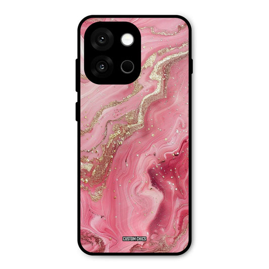 Pink Glitter Oneplus 13s Mobile Back Cover - Aesthetic PrintShield Case