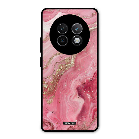 Pink Glitter Realme 13 Plus Mobile Back Cover - Aesthetic PrintShield Case