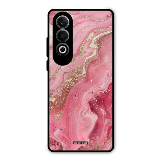 Pink Glitter OnePlus Nord CE4 Mobile Back Cover - Aesthetic PrintShield Case