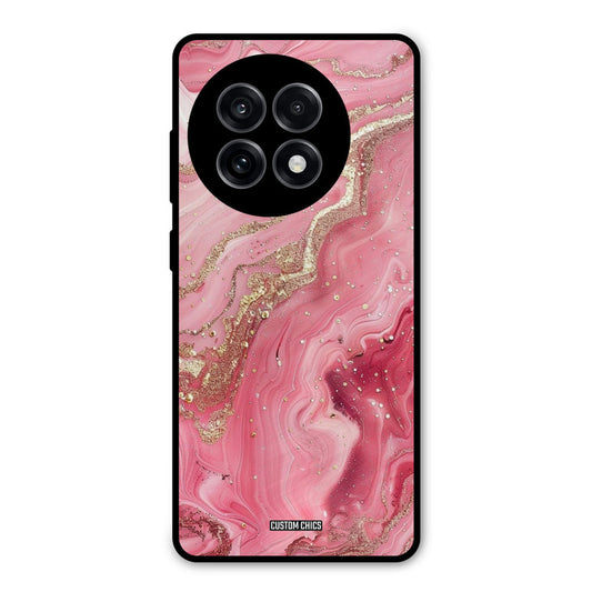Pink Glitter OnePlus 13R Mobile Back Cover - Aesthetic PrintShield Case