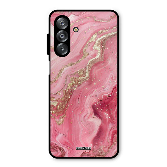 Pink Glitter Samsung Galaxy A26 Mobile Back Cover - Aesthetic PrintShield Case