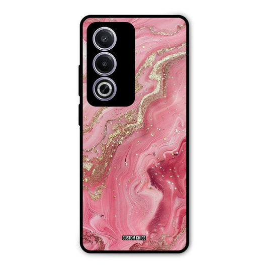 Pink Glitter Oppo K12x Mobile Back Cover - Aesthetic PrintShield Case