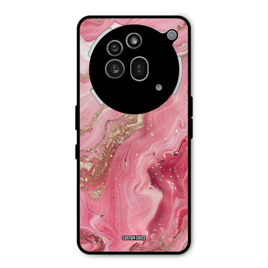 Pink Glitter Nothing Phone 3A Pro Mobile Back Cover - Aesthetic PrintShield Case