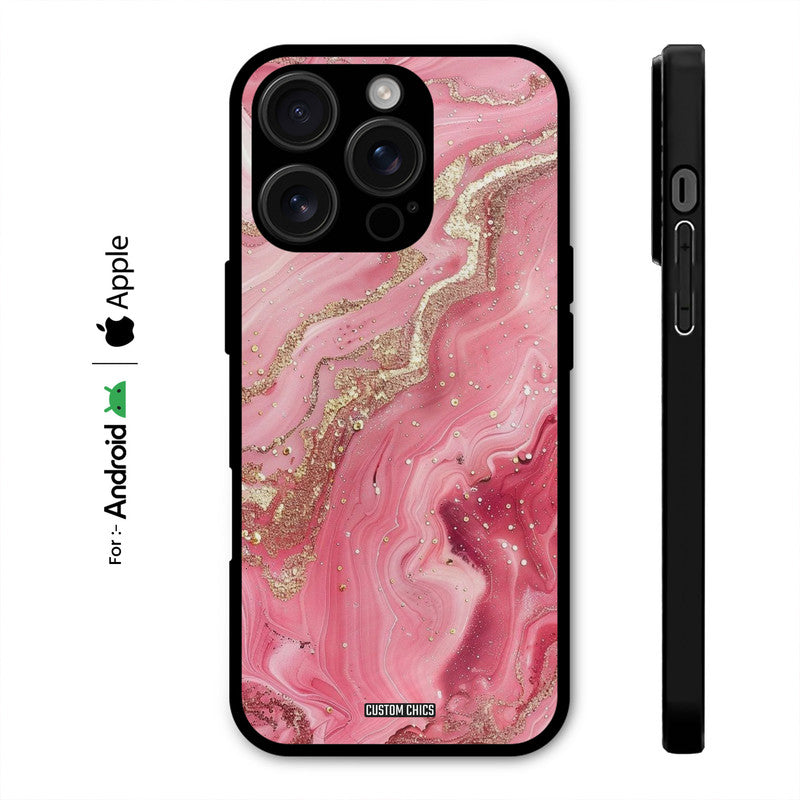 Pink Glitter Case – Premium PrintShield Mobile Cover