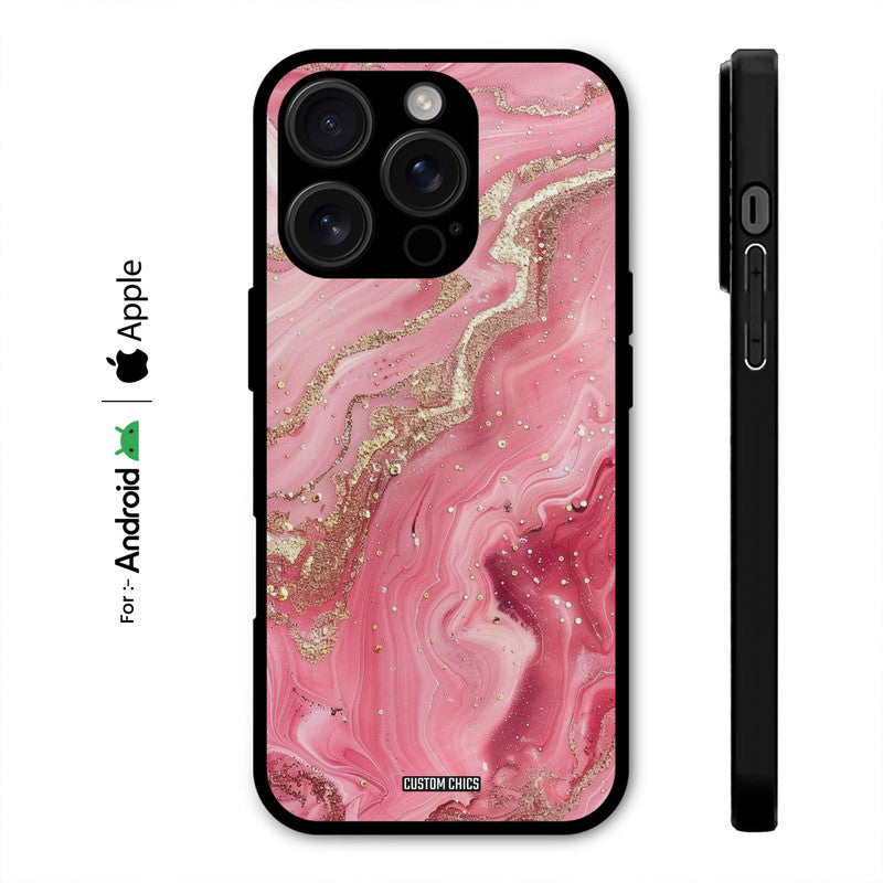 Pink Glitter Case – Premium PrintShield Mobile Cover