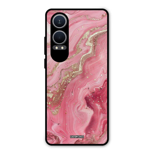 Pink Glitter Oneplus Nord CE4 Lite Mobile Back Cover - Aesthetic PrintShield Case