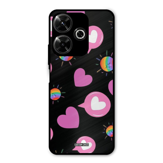 Pink Thoughts Redmi 13 5G Mobile Back Cover - Aesthetic PrintShield Case