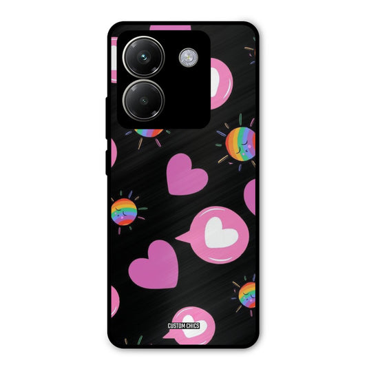 Pink Thoughts Poco M7 Pro Mobile Back Cover - Aesthetic PrintShield Case