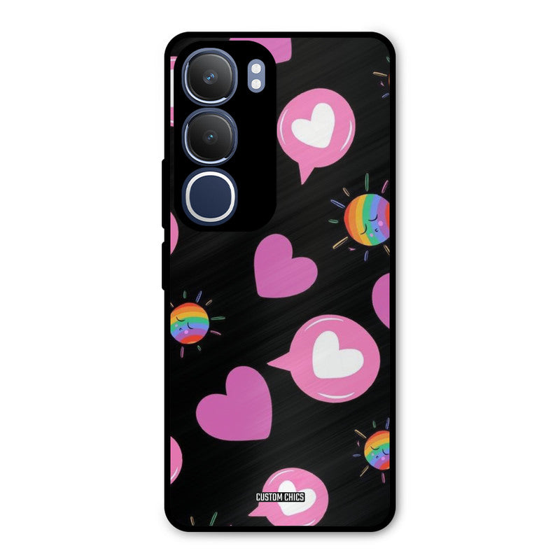Pink Thoughts Vivo Y29 Mobile Back Cover - Aesthetic PrintShield Case