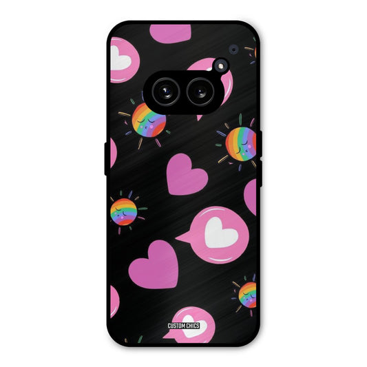 Pink Thoughts Nothing Phone 2a Mobile Back Cover - Aesthetic PrintShield Case