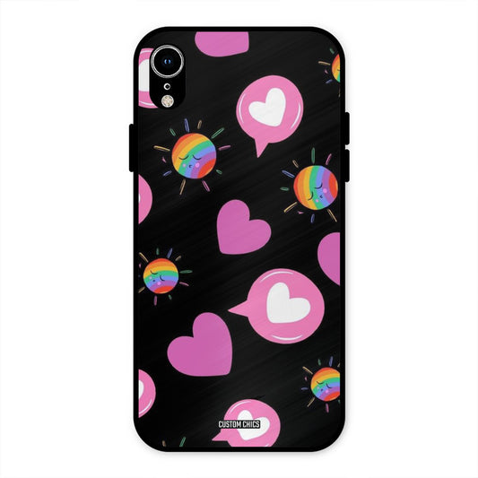 Pink Thoughts iPhone XR Mobile Back Cover - Aesthetic PrintShield Case