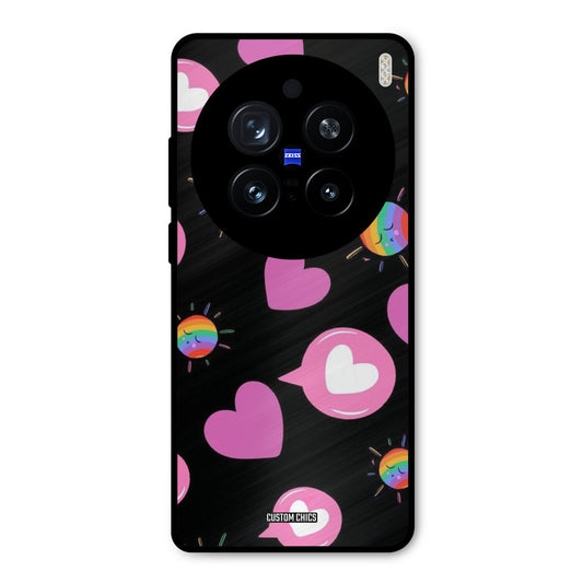 Pink Thoughts Vivo X200 Pro Mobile Back Cover - Aesthetic PrintShield Case