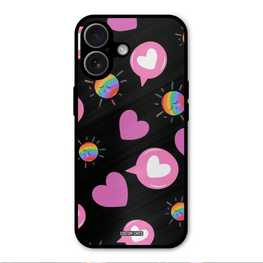 Pink Thoughts iPhone 17 Mobile Back Cover - Aesthetic PrintShield Case
