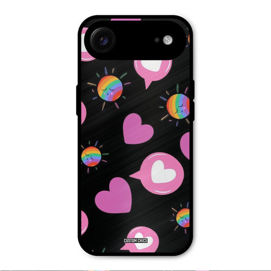 Pink Thoughts iPhone Air Mobile Back Cover - Aesthetic PrintShield Case