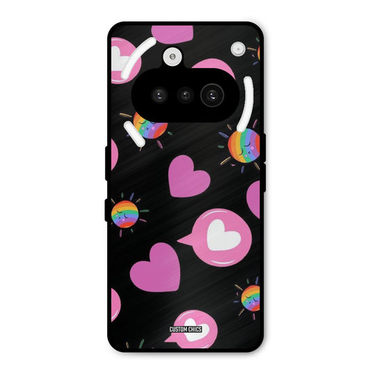 Pink Thoughts Nothing Phone 3A Mobile Back Cover - Aesthetic PrintShield Case