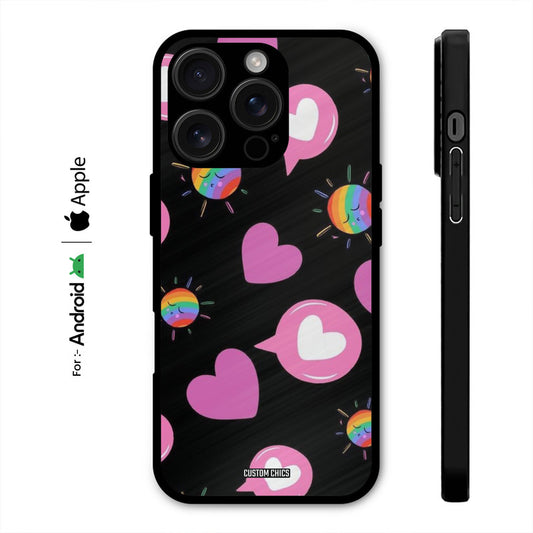 Pink Thoughts Case – Premium PrintShield Mobile Cover