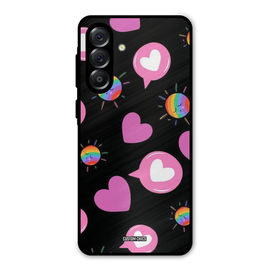 Pink Thoughts Samsung Galaxy A56 5G Mobile Back Cover - Aesthetic PrintShield Case