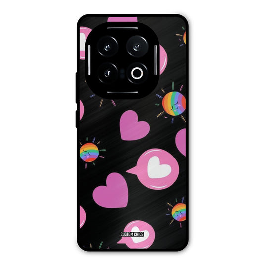 Pink Thoughts iQOO 13 Mobile Back Cover - Aesthetic PrintShield Case