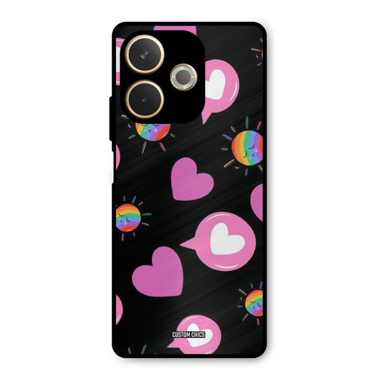 Pink Thoughts Oppo A5 Pro Mobile Back Cover - Aesthetic PrintShield Case