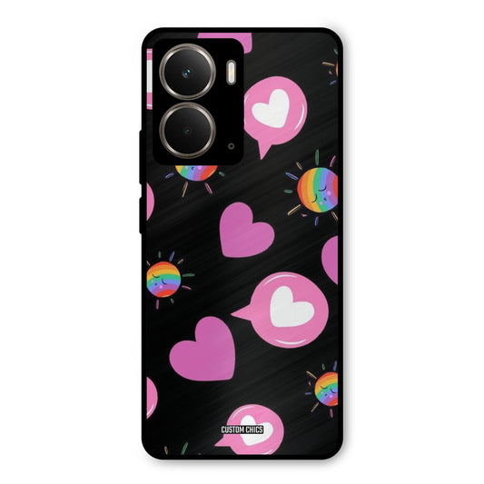 Pink Thoughts Realme P3 Mobile Back Cover - Aesthetic PrintShield Case