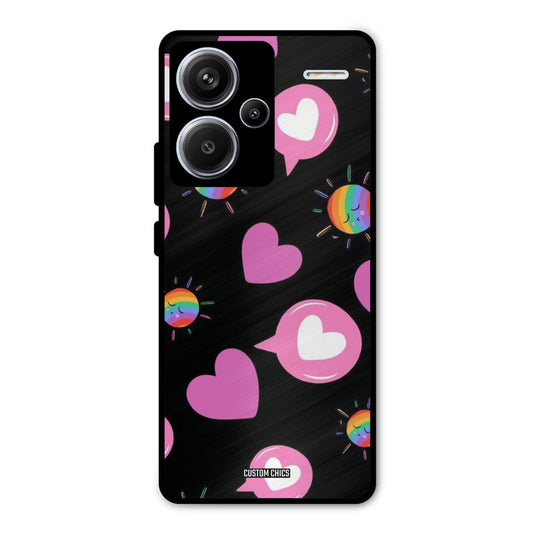 Pink Thoughts Redmi Note 13 Pro Plus Mobile Back Cover - Aesthetic PrintShield Case
