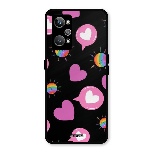Pink Thoughts Realme GT 2 Mobile Back Cover - Aesthetic PrintShield Case