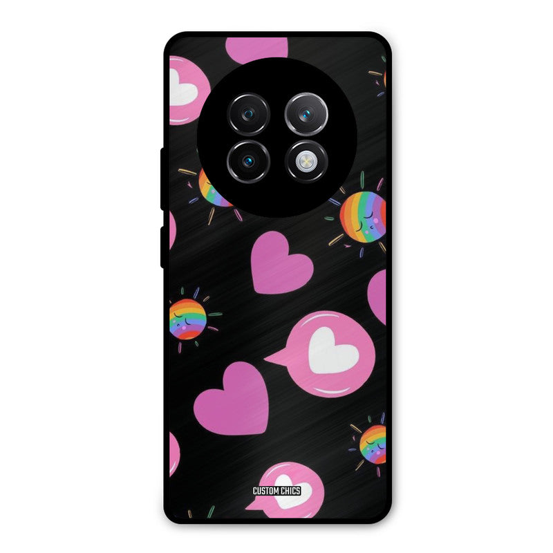 Pink Thoughts Realme 13 Plus Mobile Back Cover - Aesthetic PrintShield Case