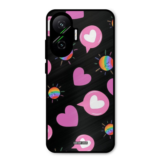 Pink Thoughts Poco F7 5G Mobile Back Cover - Aesthetic PrintShield Case