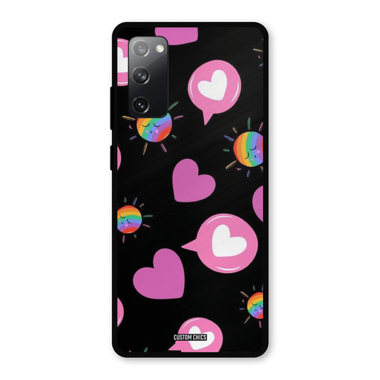 Pink Thoughts Samsung Galaxy S20 FE 5G Mobile Back Cover - Aesthetic PrintShield Case