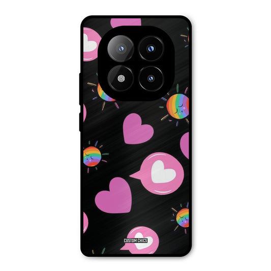 Pink Thoughts Redmi Note 14 Pro Plus 5G Mobile Back Cover - Aesthetic PrintShield Case