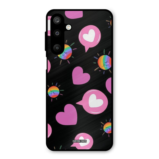 Pink Thoughts Samsung Galaxy M16 Mobile Back Cover - Aesthetic PrintShield Case