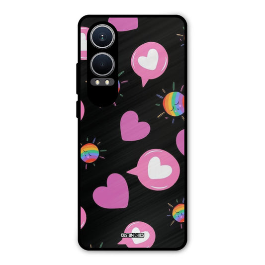 Pink Thoughts Oneplus Nord CE4 Lite Mobile Back Cover - Aesthetic PrintShield Case