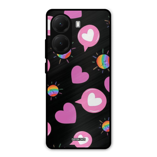 Pink Thoughts Poco X7 Pro Mobile Back Cover - Aesthetic PrintShield Case