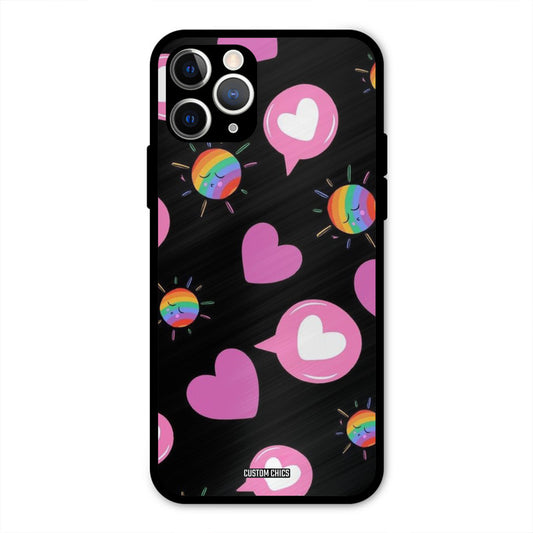 Pink Thoughts IPhone 11 Pro Max Mobile Back Cover - Aesthetic PrintShield Case