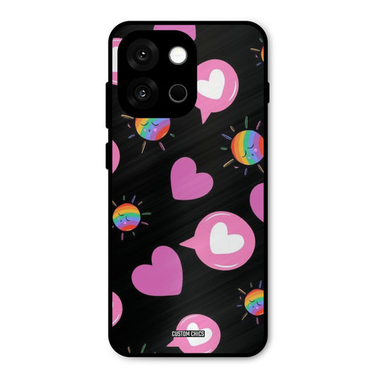 Pink Thoughts Oneplus 13s Mobile Back Cover - Aesthetic PrintShield Case