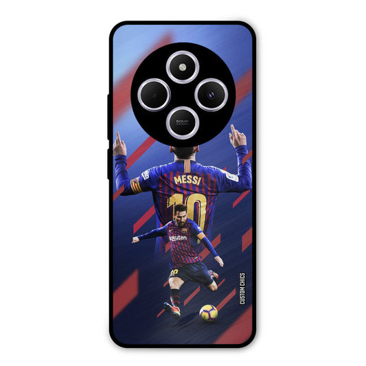 Playing Messi Poco M7 Mobile Back Cover - Sports PrintShield Case