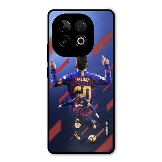 Playing Messi iQOO Neo 10 Mobile Back Cover - Sports PrintShield Case
