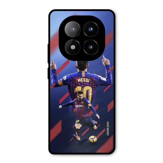 Playing Messi Redmi Note 14 Pro Plus 5G Mobile Back Cover - Sports PrintShield Case