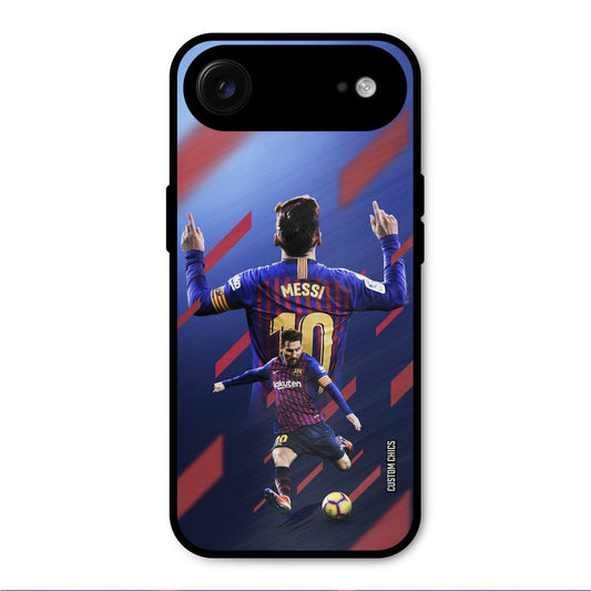 Playing Messi iPhone Air Mobile Back Cover - Sports PrintShield Case