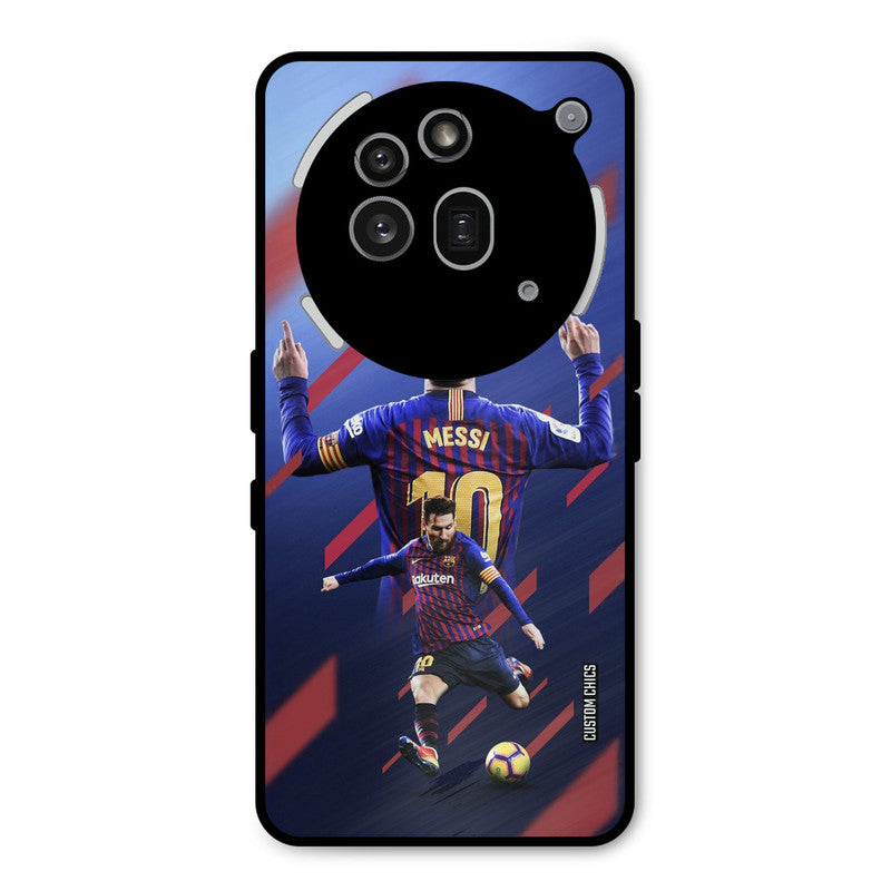 Playing Messi Nothing Phone 3A Pro Mobile Back Cover - Sports PrintShield Case