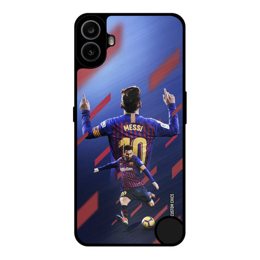 Playing Messi Nothing CMF Phone 1 Mobile Back Cover - Sports PrintShield Case
