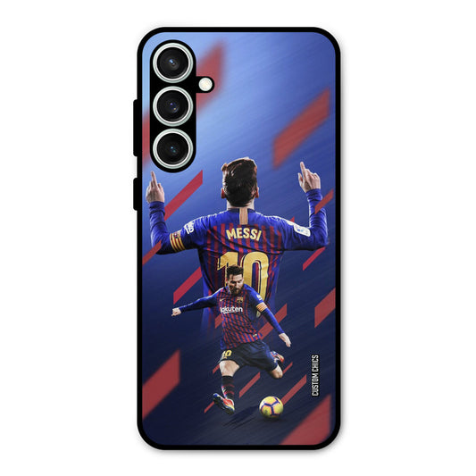 Playing Messi Samsung Galaxy S23 Mobile Back Cover - Sports PrintShield Case