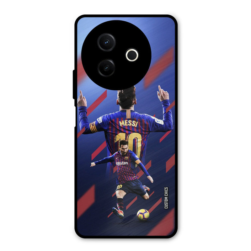 Playing Messi Vivo Y39 Mobile Back Cover - Sports PrintShield Case