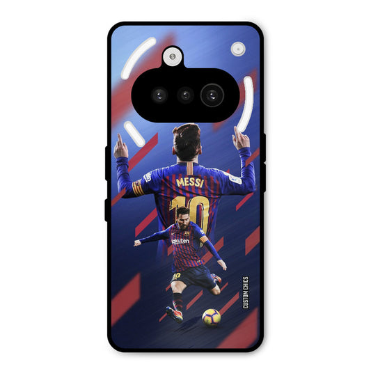 Playing Messi Nothing Phone 3A Mobile Back Cover - Sports PrintShield Case